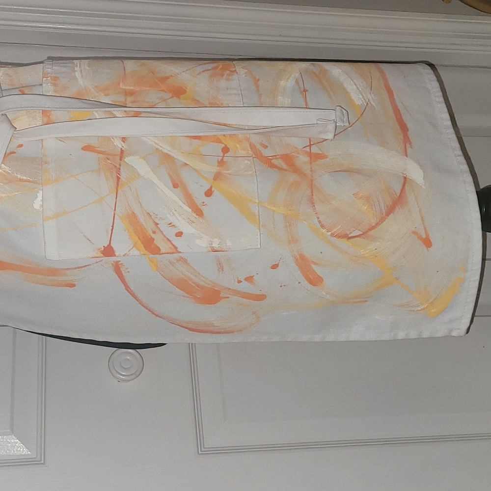 ๐๐Host Pick๐๐ Custom Painted Wearable Art Apron #2013 - Picture 6 of 6